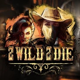 2 Wild 2 Die online game logo by Hacksaw Gaming on slotspalacegreece.org