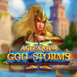 Official Slots logo: Age Of The Gods: God Of Storms 2 by Playtech at SlotsPalace Casino