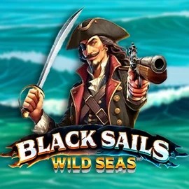 Black Sails Wild Seas logo by Infinity Dragon Studios SlotsPalace Casino