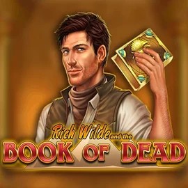 Book of Dead logo by Play’n GO at SlotsPalace Casino