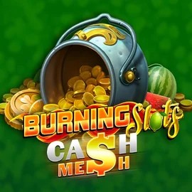 Burning Slots Cash Mesh slot logo by BF Games at SlotsPalace Casino
