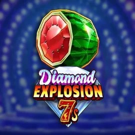 Diamond Explosion 7s slot logo by RubyPlay at SlotsPalace Casino