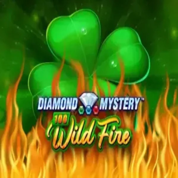 Diamond Mystery 100 Wild Fire online game logo by Greentube on slotspalacegreece.org