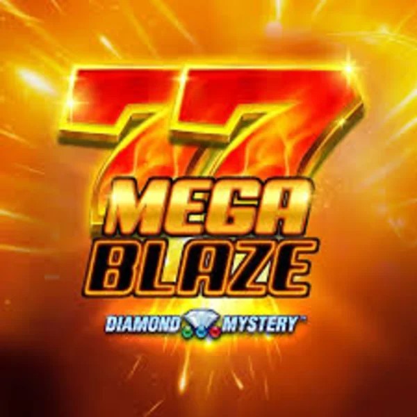 Diamond Mystery Mega Blaze online game logo by Greentube on slotspalacegreece.org