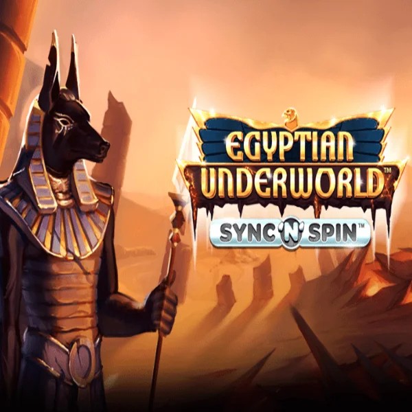 Official Slots logo: Egyptian Underworld by Greentube at SlotsPalace Casino