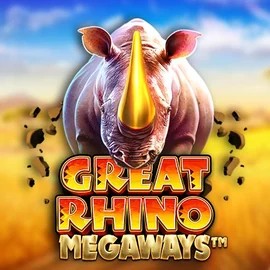 Great Rhino Megaways game by Pragmatic Play – logo hosted on SlotsPalace Casino