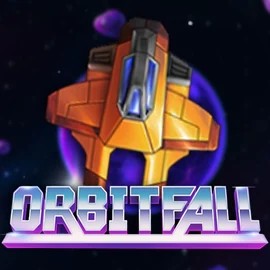Orbitfall game by ELK Studios – logo hosted on SlotsPalace Casino