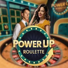 PowerUP Roulette by Pragmatic Play, showcased at slotspalacegreece.org – game logo