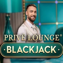 Privé Lounge Blackjack online game logo by Pragmatic Play on slotspalacegreece.org
