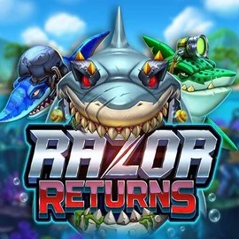 Slots logo of Razor Returns from Push Gaming at SlotsPalace Casino
