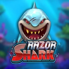 Razor Shark logo by Push Gaming at SlotsPalace Casino