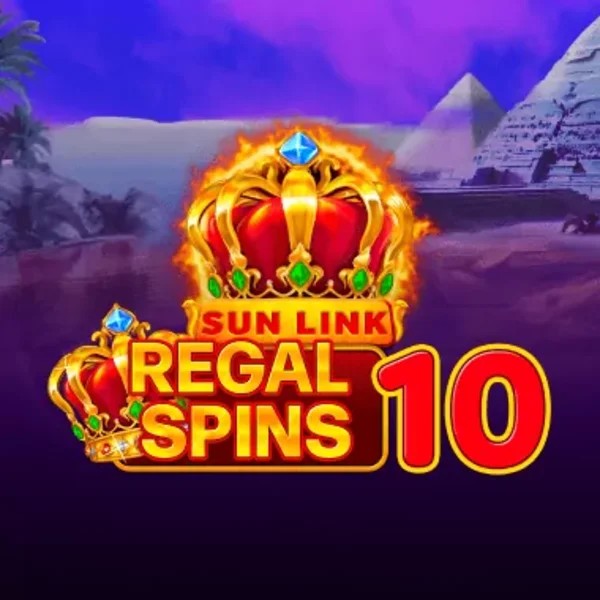 Regal Spins 10 by PatePlay, showcased at slotspalacegreece.org – game logo