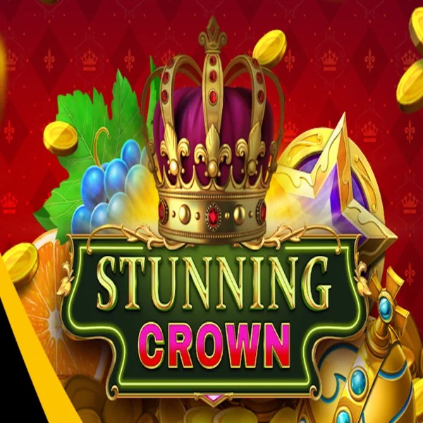 Official Slots logo: Stunning Crown by BF Games at SlotsPalace Casino