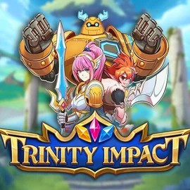 Slots logo of Trinity Impact from Play’n GO at SlotsPalace Casino