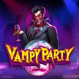 Vampy Party game by Pragmatic Play – logo hosted on SlotsPalace Casino