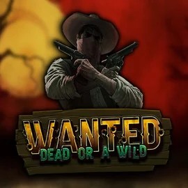 Wanted Dead or a Wild game by Hacksaw Gaming – logo hosted on SlotsPalace Casino