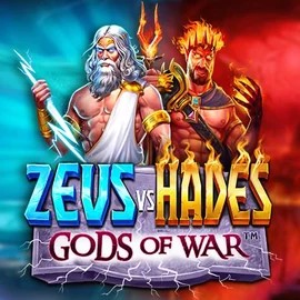 Zeus vs Hades: Gods of War logo by Pragmatic Play at SlotsPalace Casino